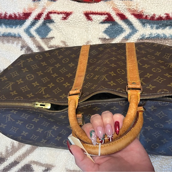 Louis Vuitton Brown Monogram Duffle Bag - Picture 8 of 12
